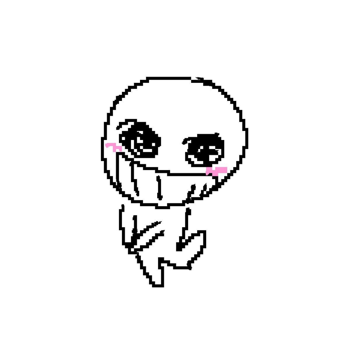Crude MS Paint drawn internet character